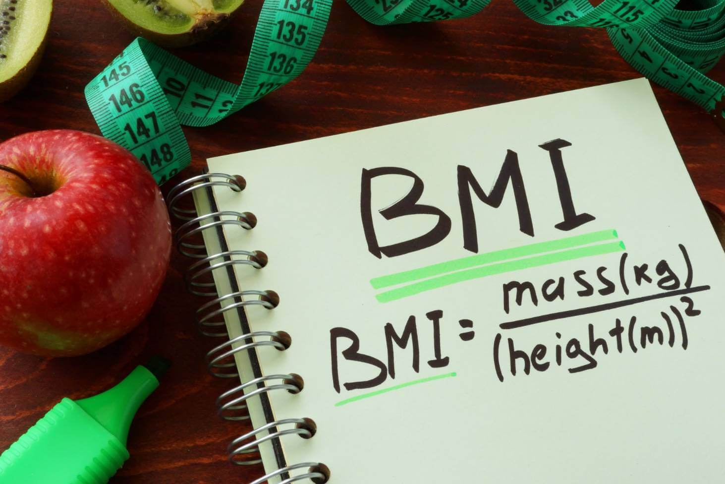 calcolo bmi body mass index